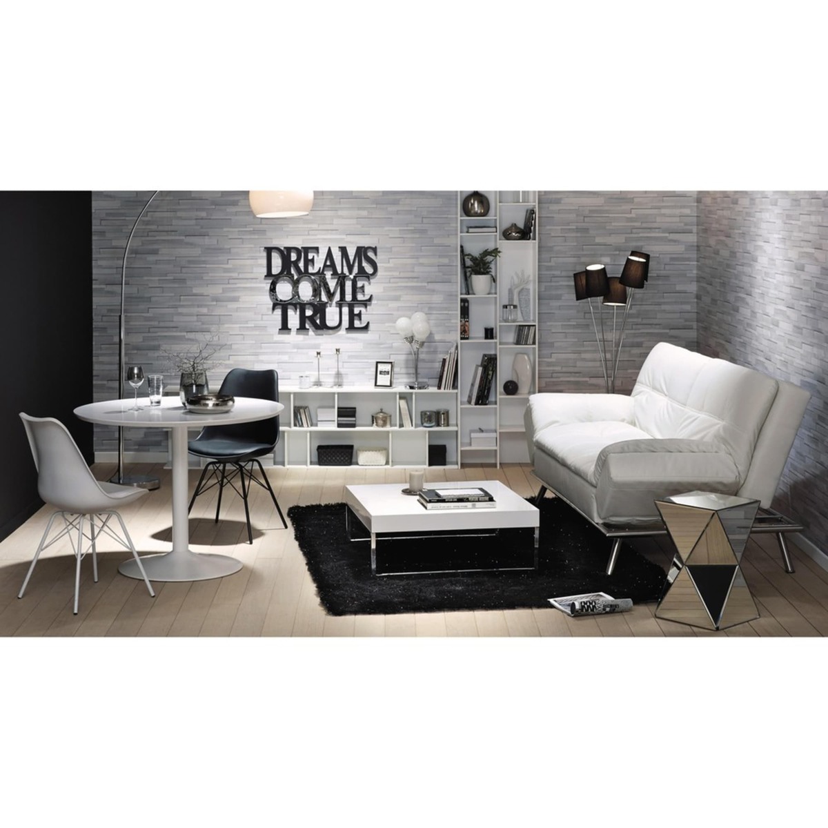 DIAMANT mirror side table W 33cm – image 7