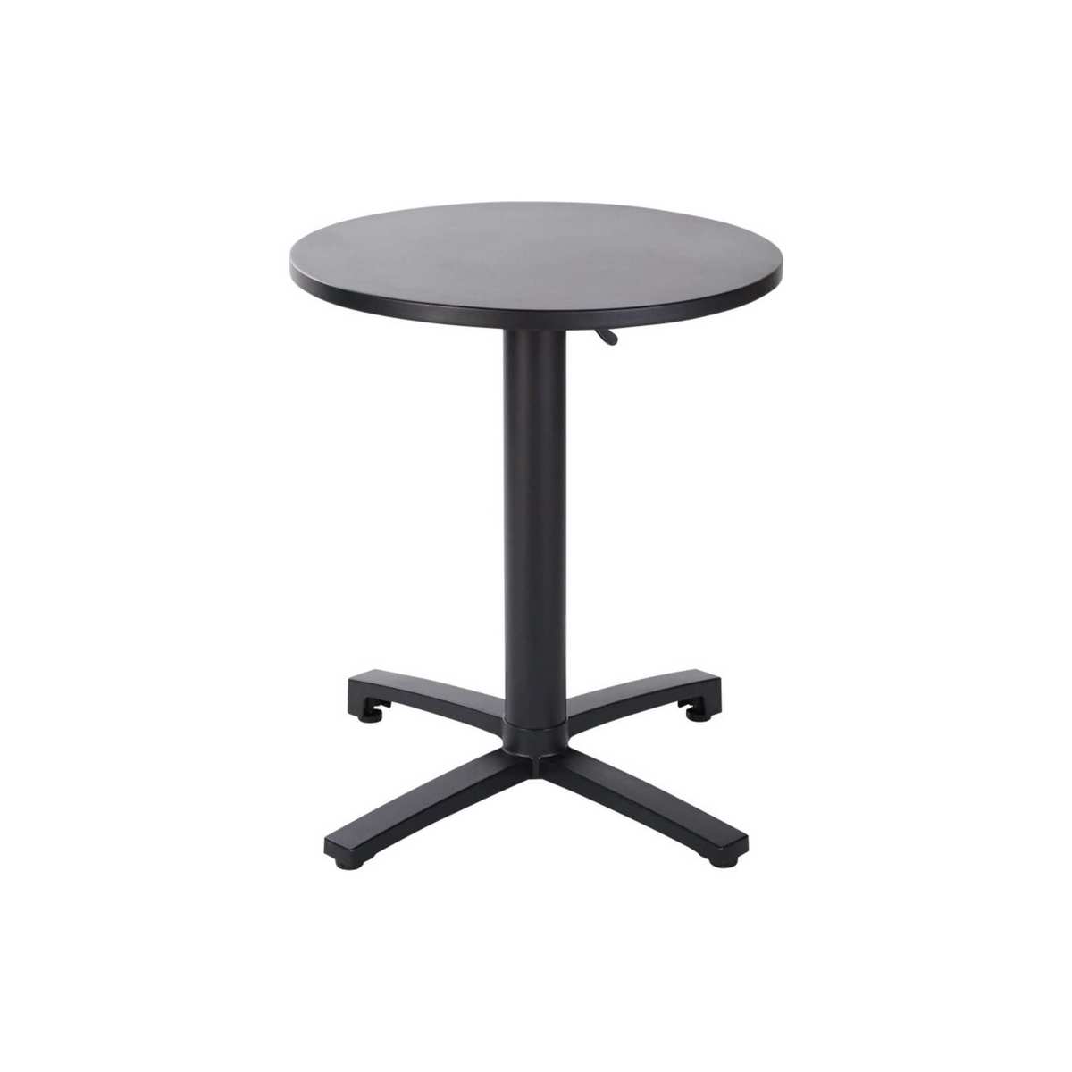 Professional Black Metal Garden Table D60 Pia Pro – image 1