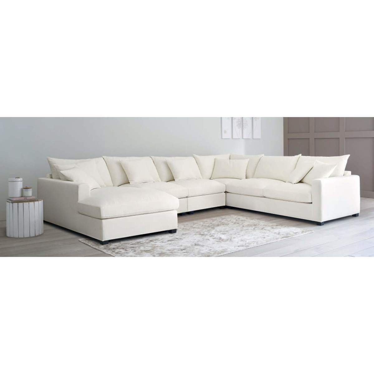 Eucalyptus Side Table in White – image 15