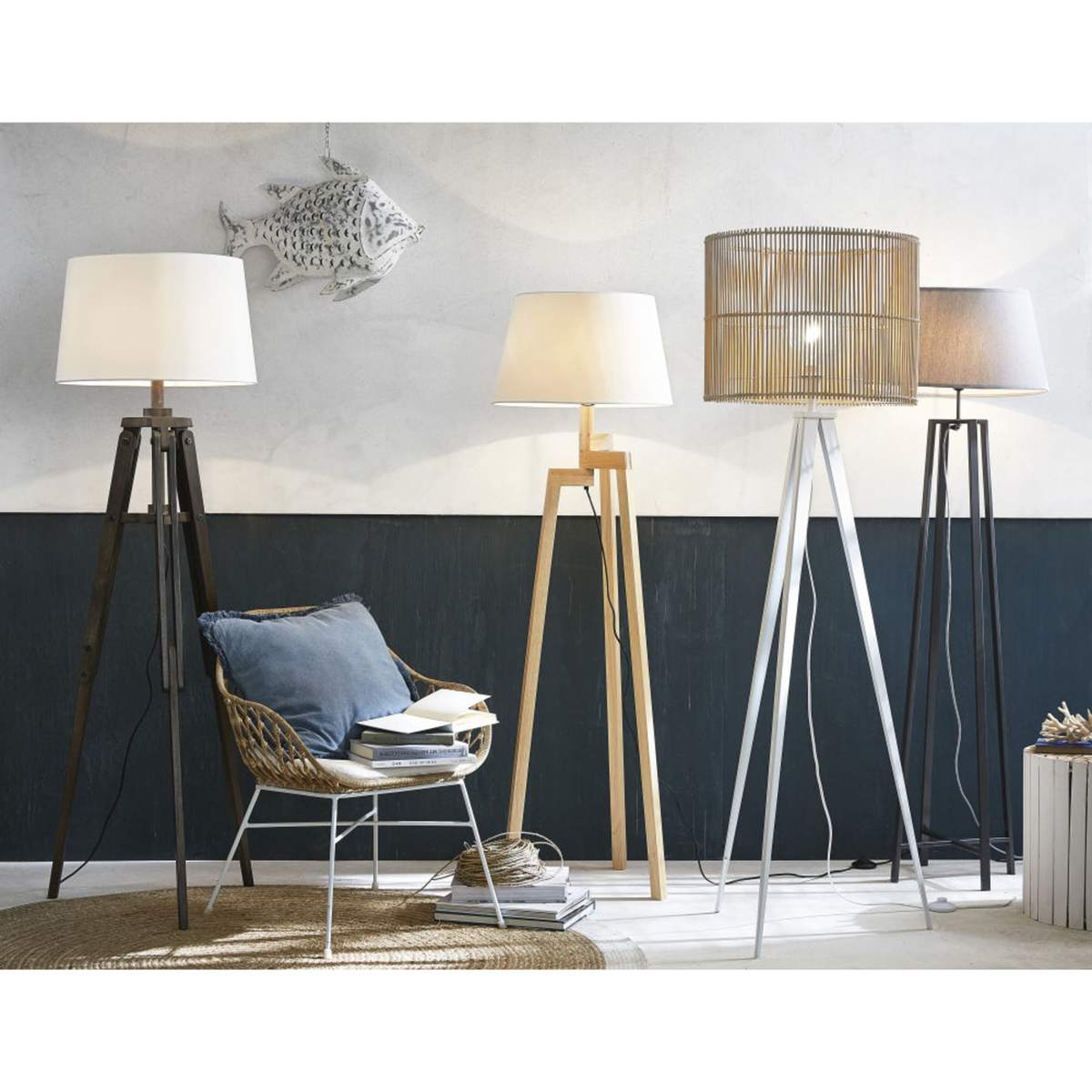 Eucalyptus Side Table in White – image 5