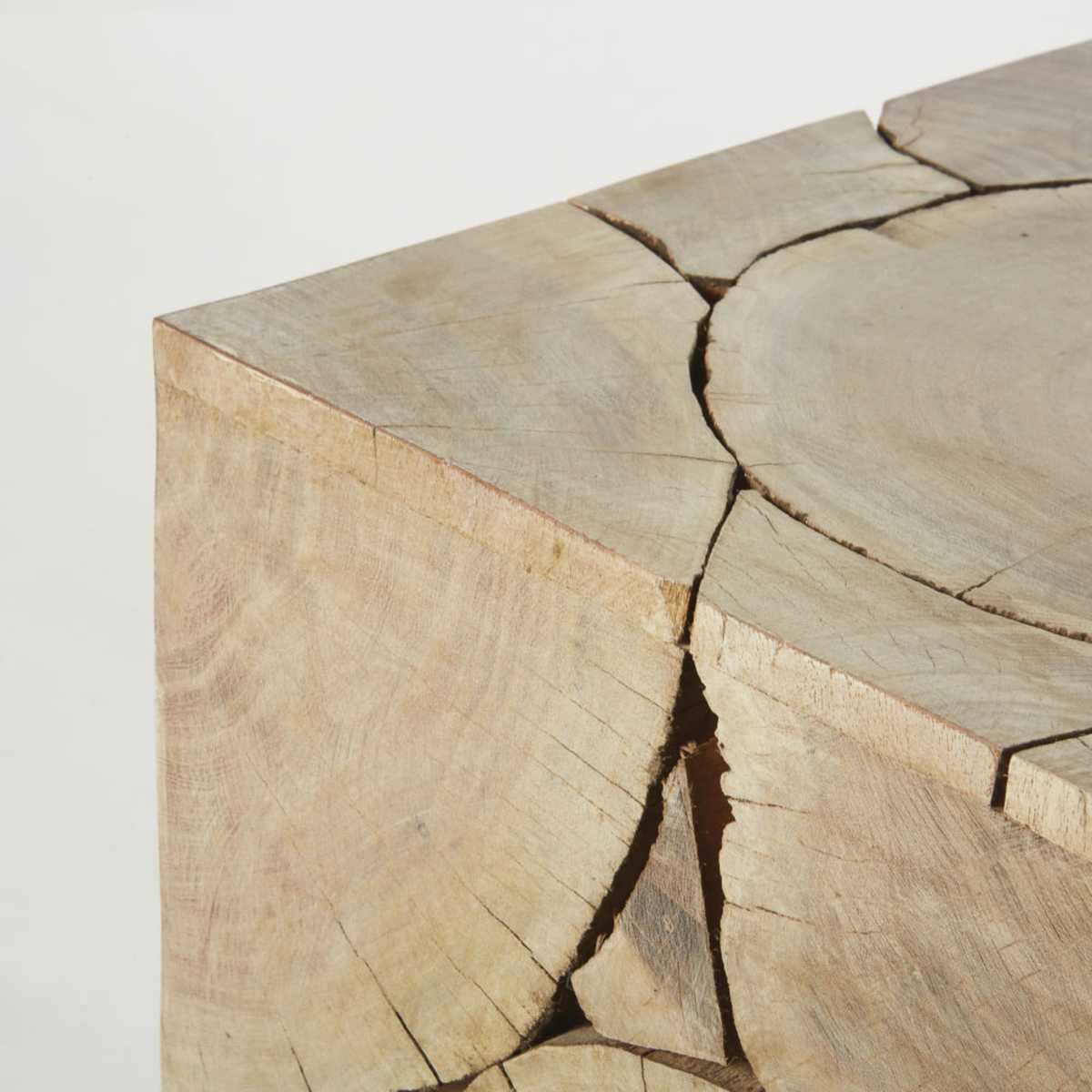 Albizia Wood Side Table – image 3