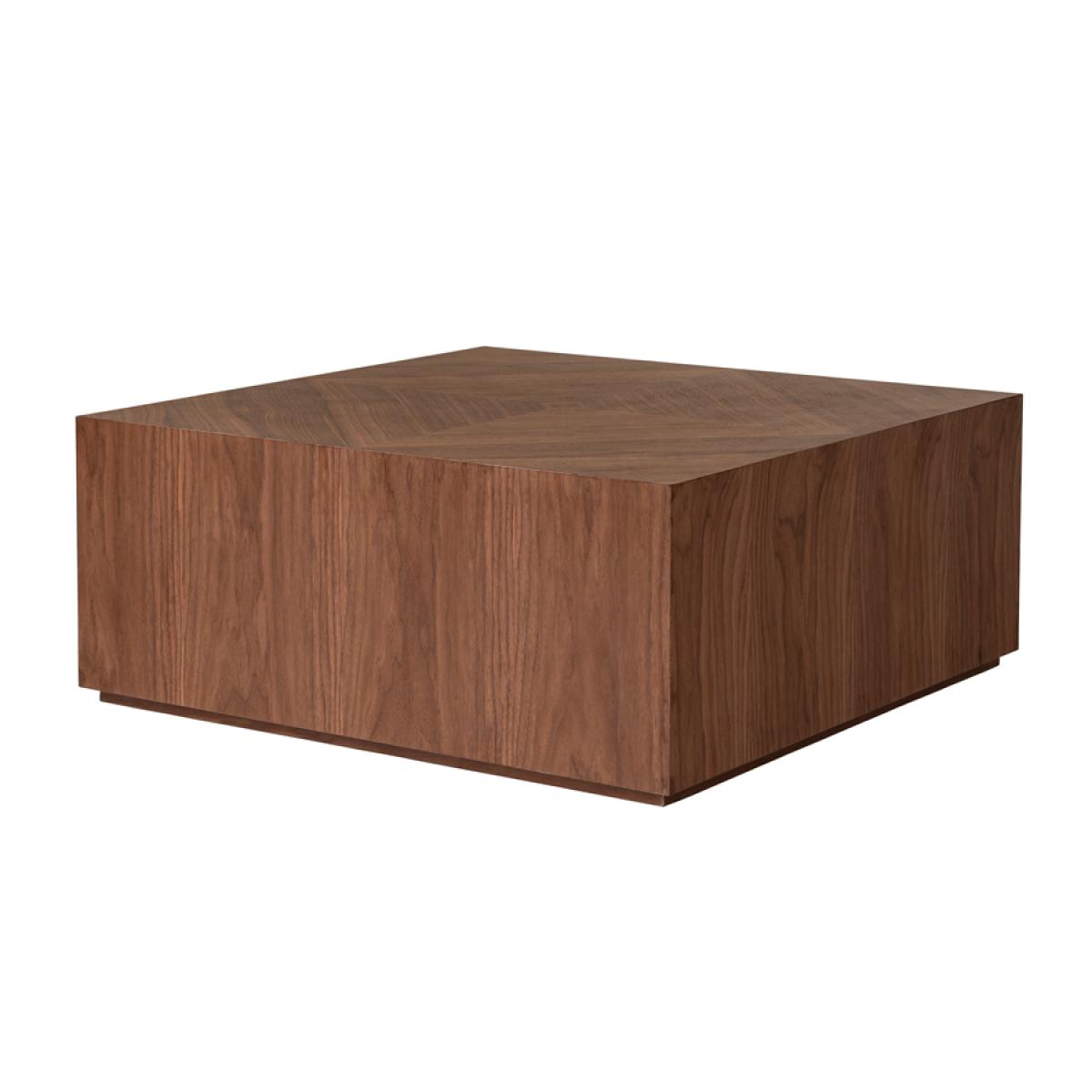 Set of 2 Renato Side tables and Coffee table  Walnut – image 4