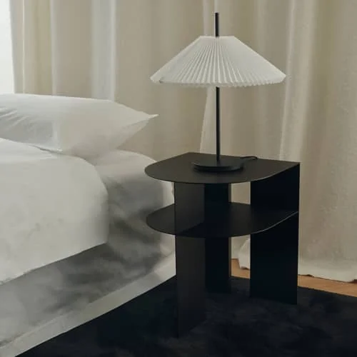 Rand End table metal black / 40 x 40 x H 48.4 cm - NEW WORKS – image 4