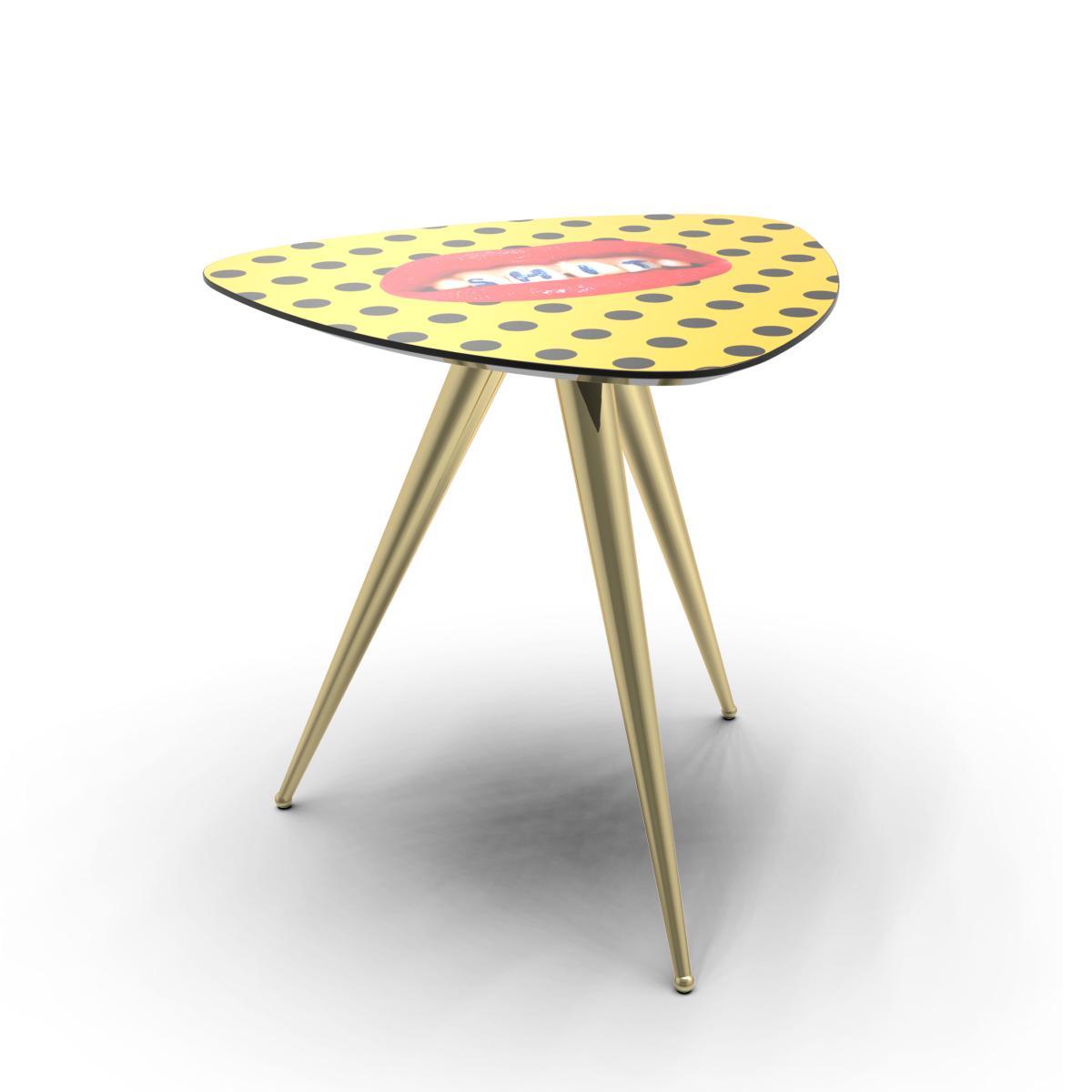 Toiletpaper - Shit End table - / 57 x 57 x H 48 cm by Seletti Multicoloured – image 2