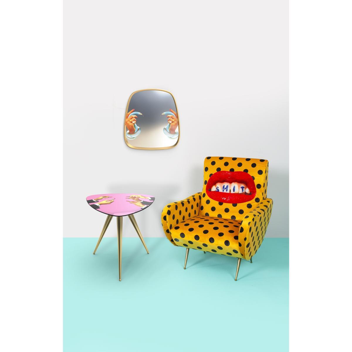 Toiletpaper - Shit End table - / 57 x 57 x H 48 cm by Seletti Multicoloured – image 3