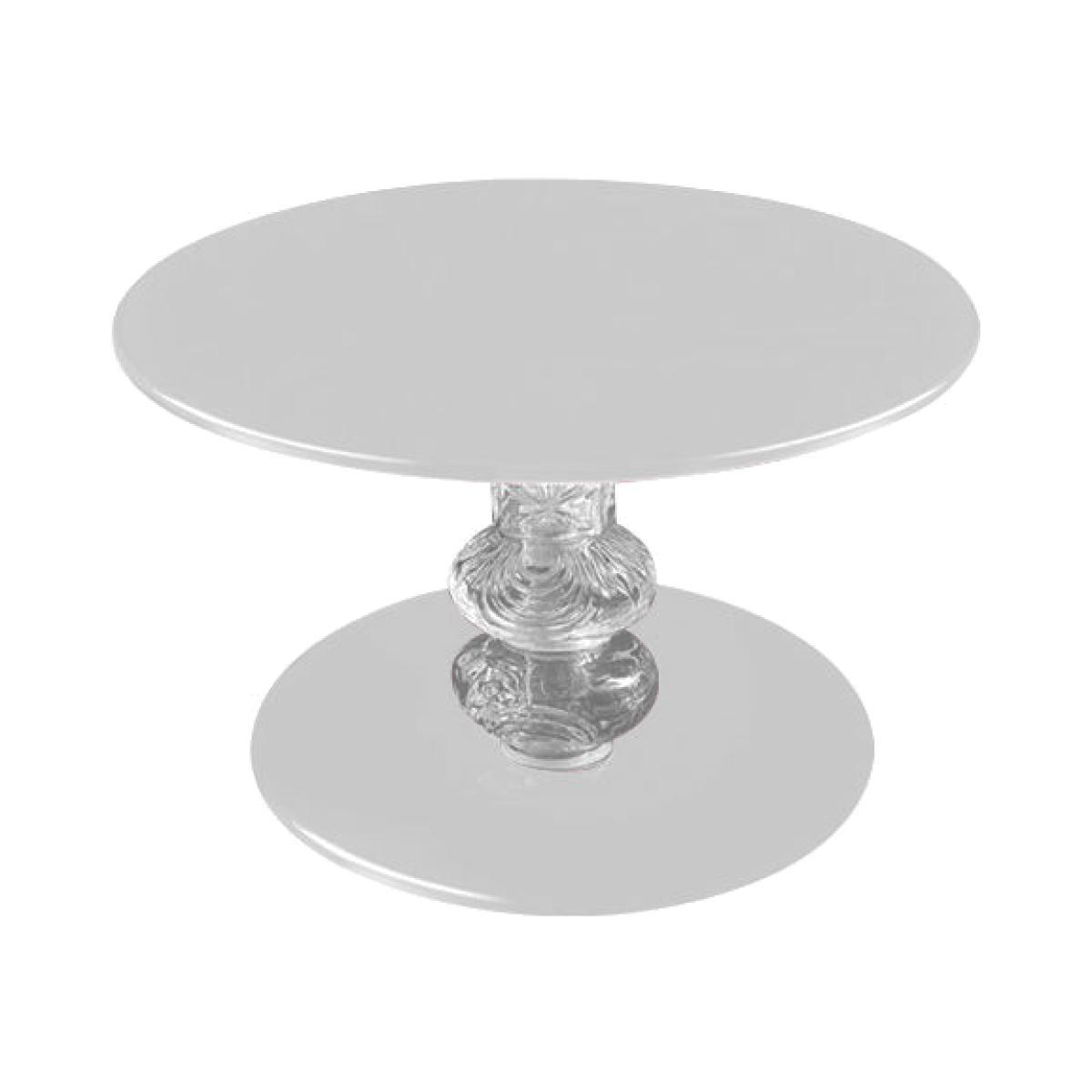 Calice End table by Glas Italia White – image 1