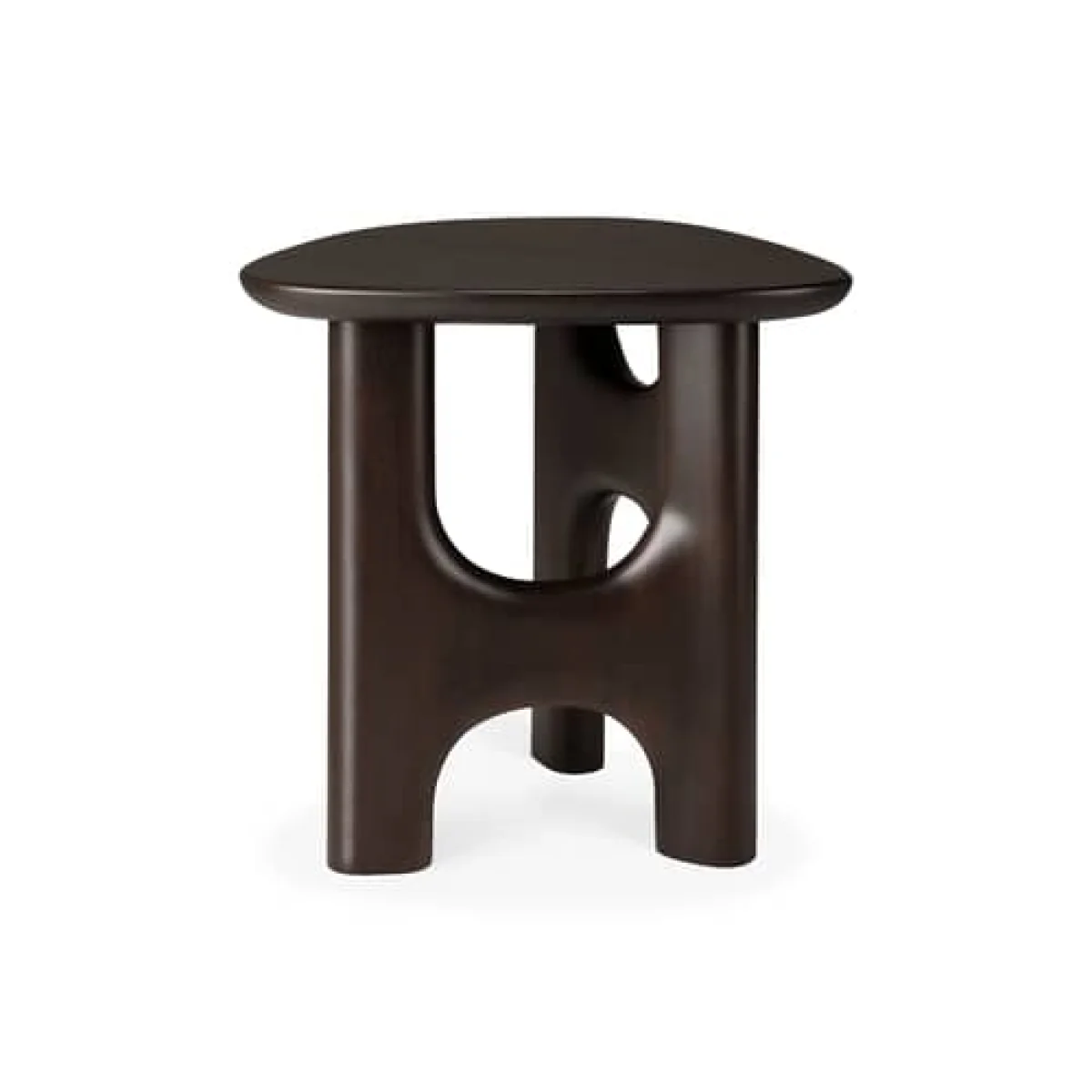 Flow End table wood brown / 54 x 50 x H 46 cm - Ethnicraft – image 2