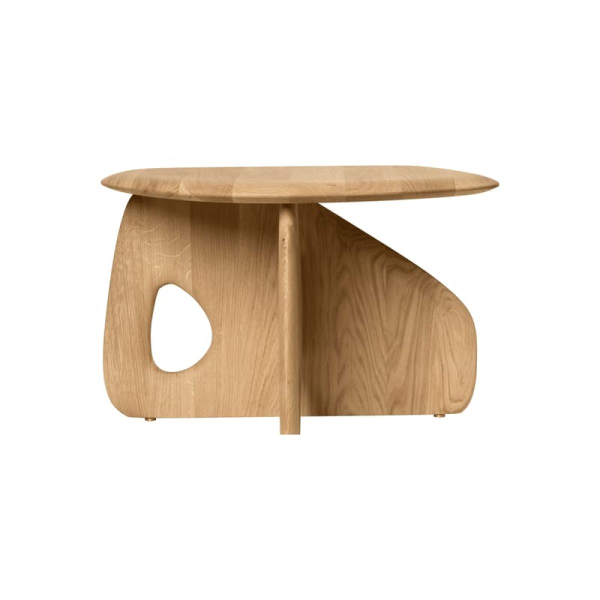 Oar Small End table natural wood / 55 x 40.2 x H 35.5 cm - Ferm Living – image 2