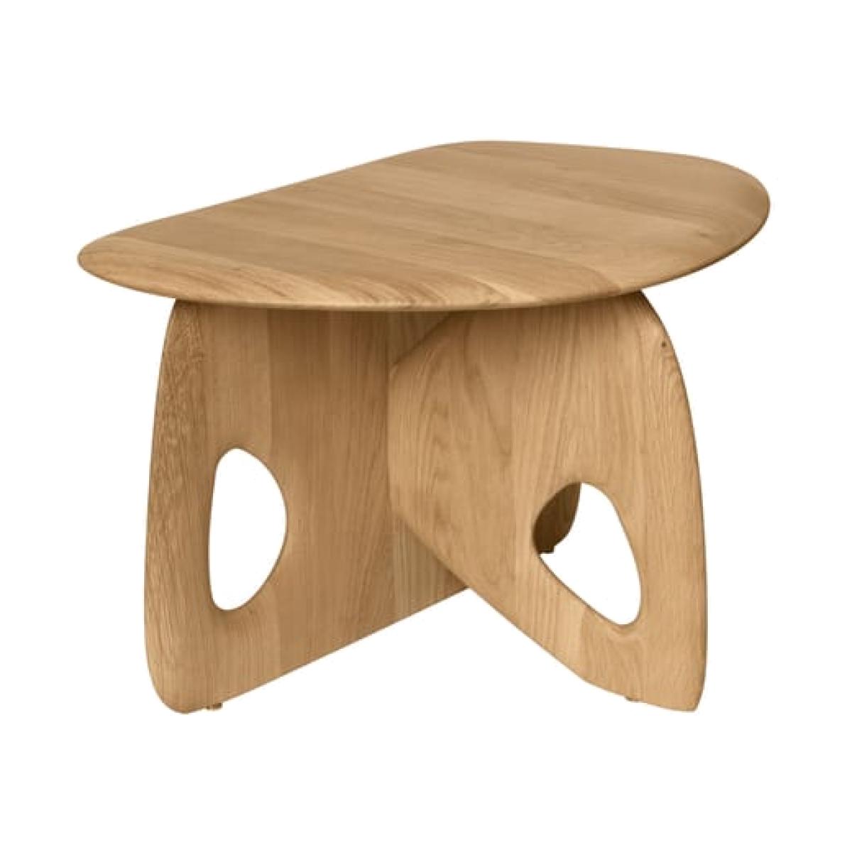 Oar Small End table natural wood / 55 x 40.2 x H 35.5 cm - Ferm Living – image 1