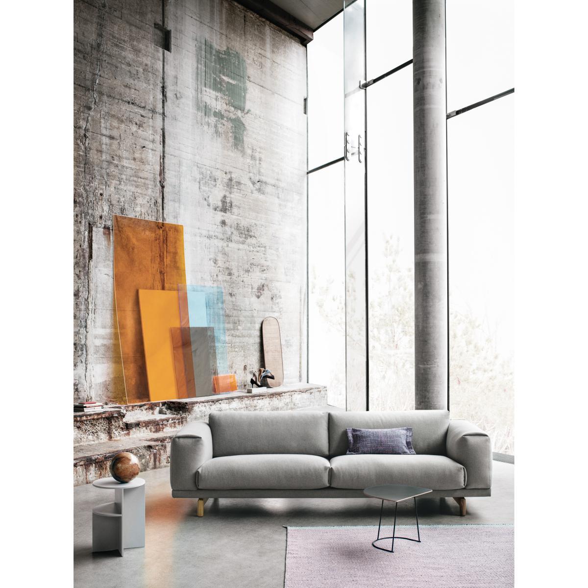 Halves End table - / 2 trays by Muuto Grey – image 4