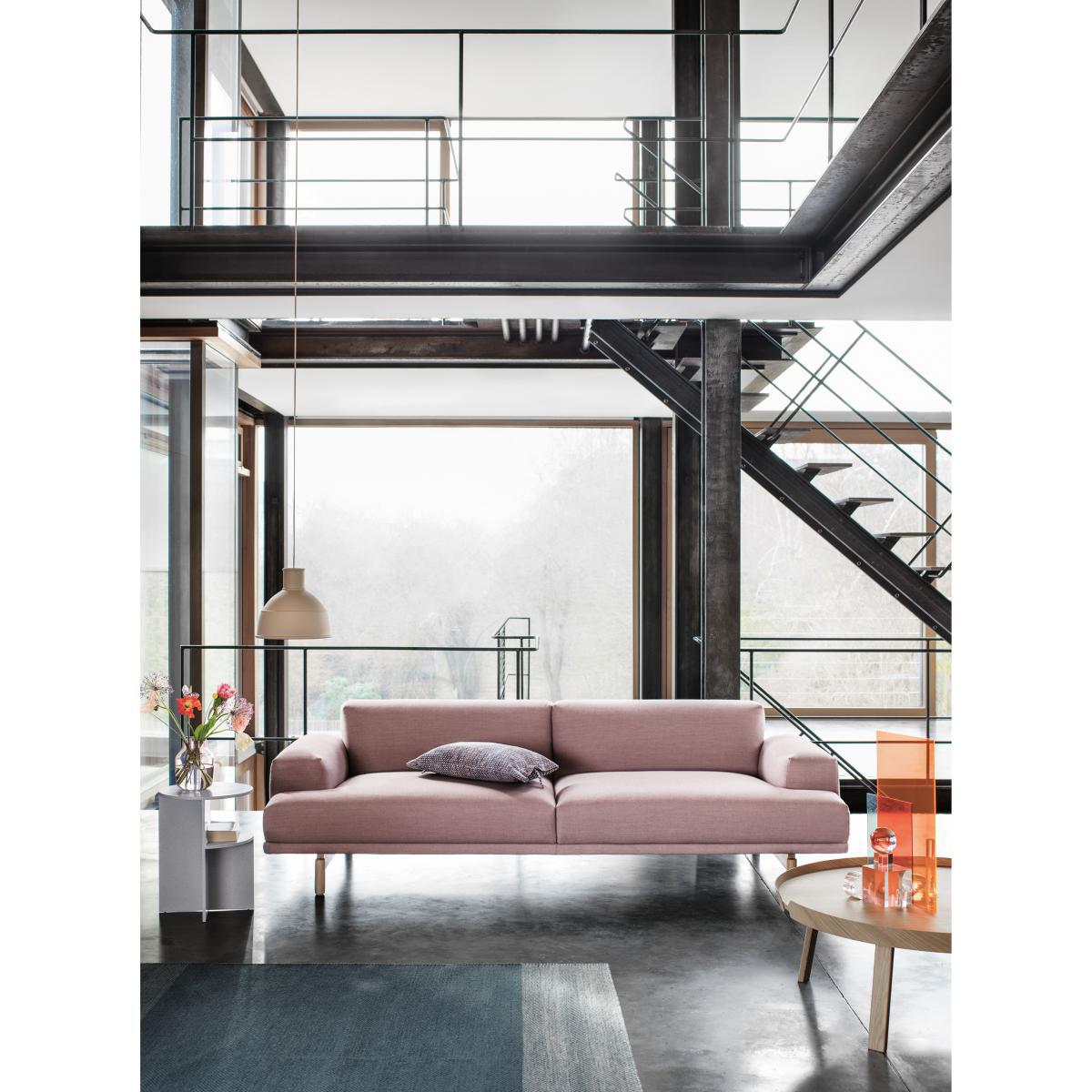 Halves End table - / 2 trays by Muuto Grey – image 5