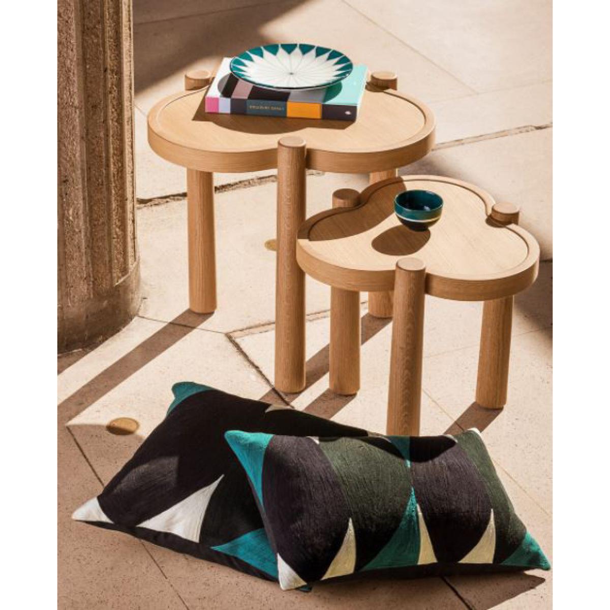 Agapé End table - / Small - Ø 41 x H 40 cm by Maison Sarah Lavoine Natural wood – image 5