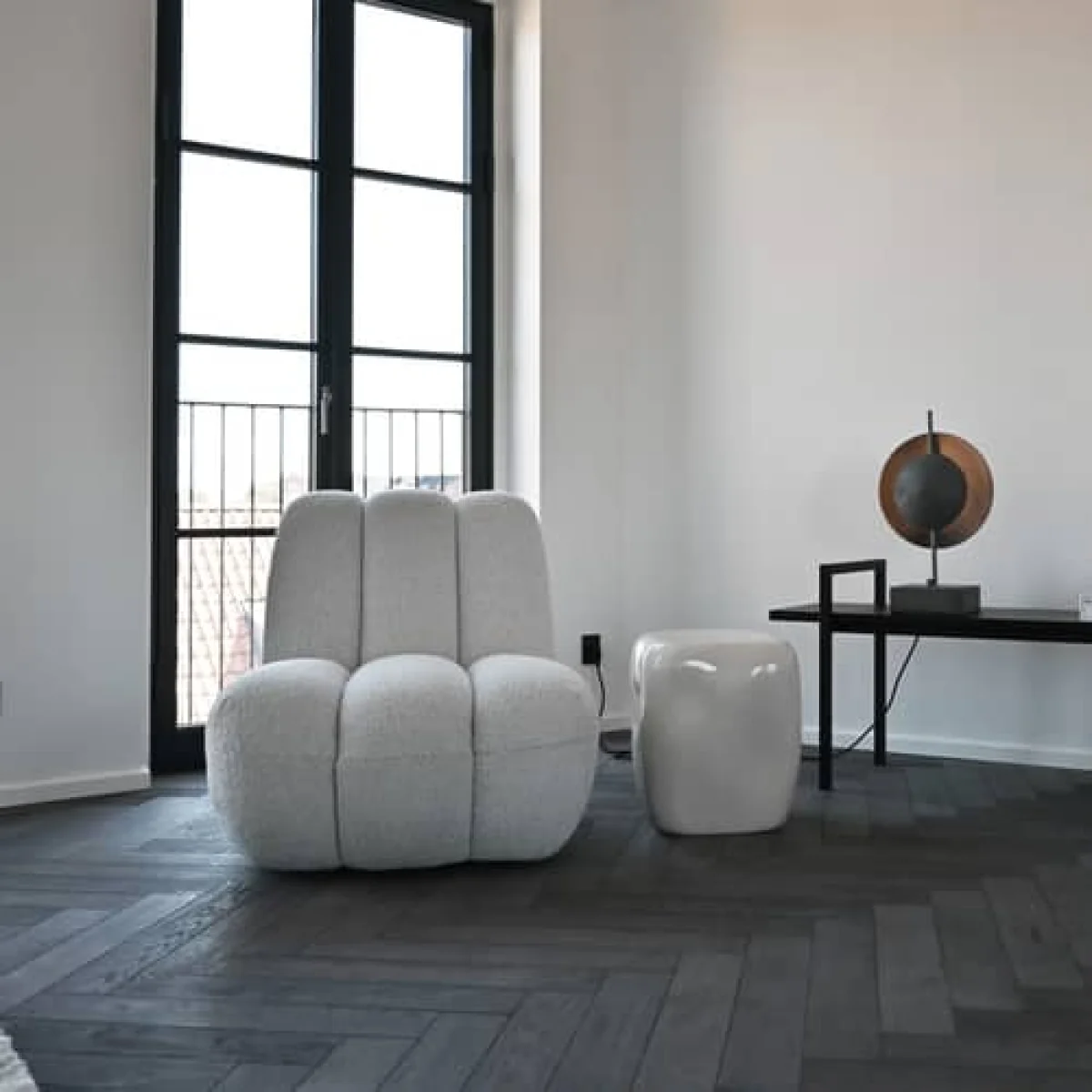 Ishi Mini End table ceramic white / 31 x 31 x H 38.5 cm - 101 COPENHAGEN – image 3