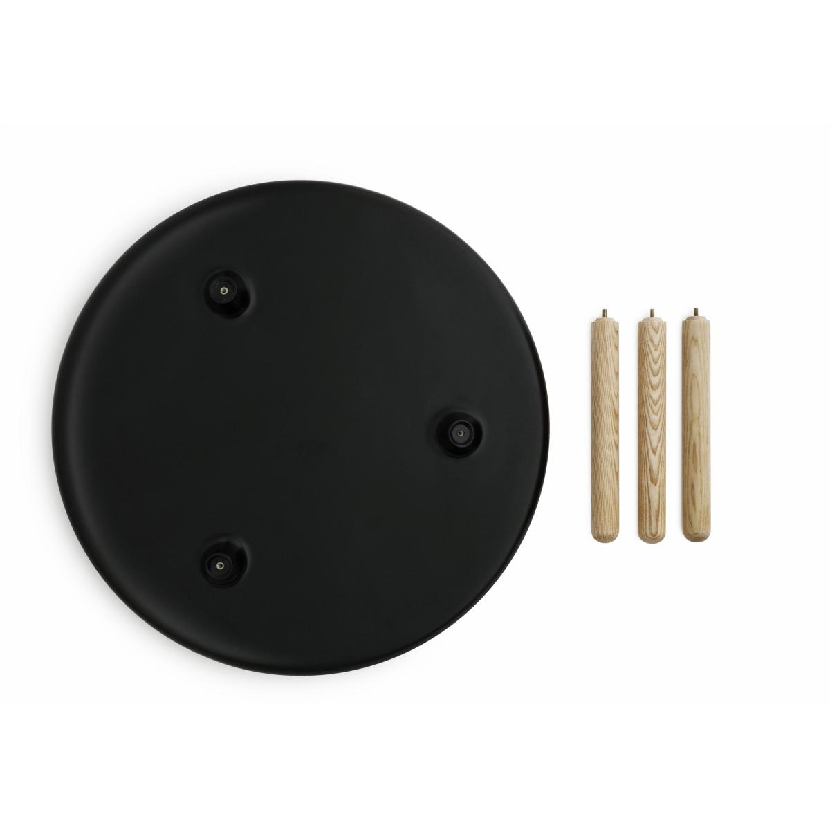 Normann Copenhagen Normann table table black-ash small – image 3