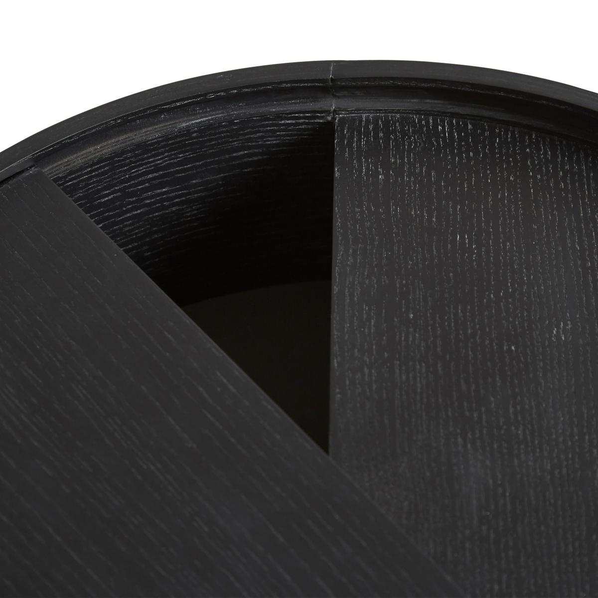Woud Arc side table Black-ash – image 4