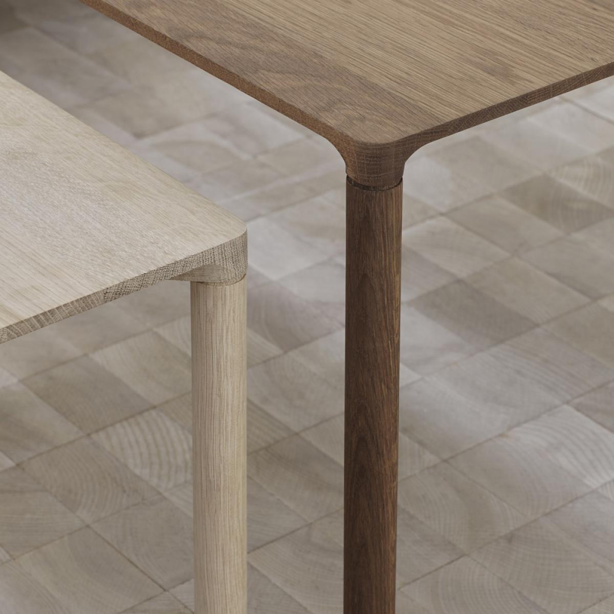 Fredericia Furniture Piloti 6725 side table Smoked oak-height 35 cm – image 5
