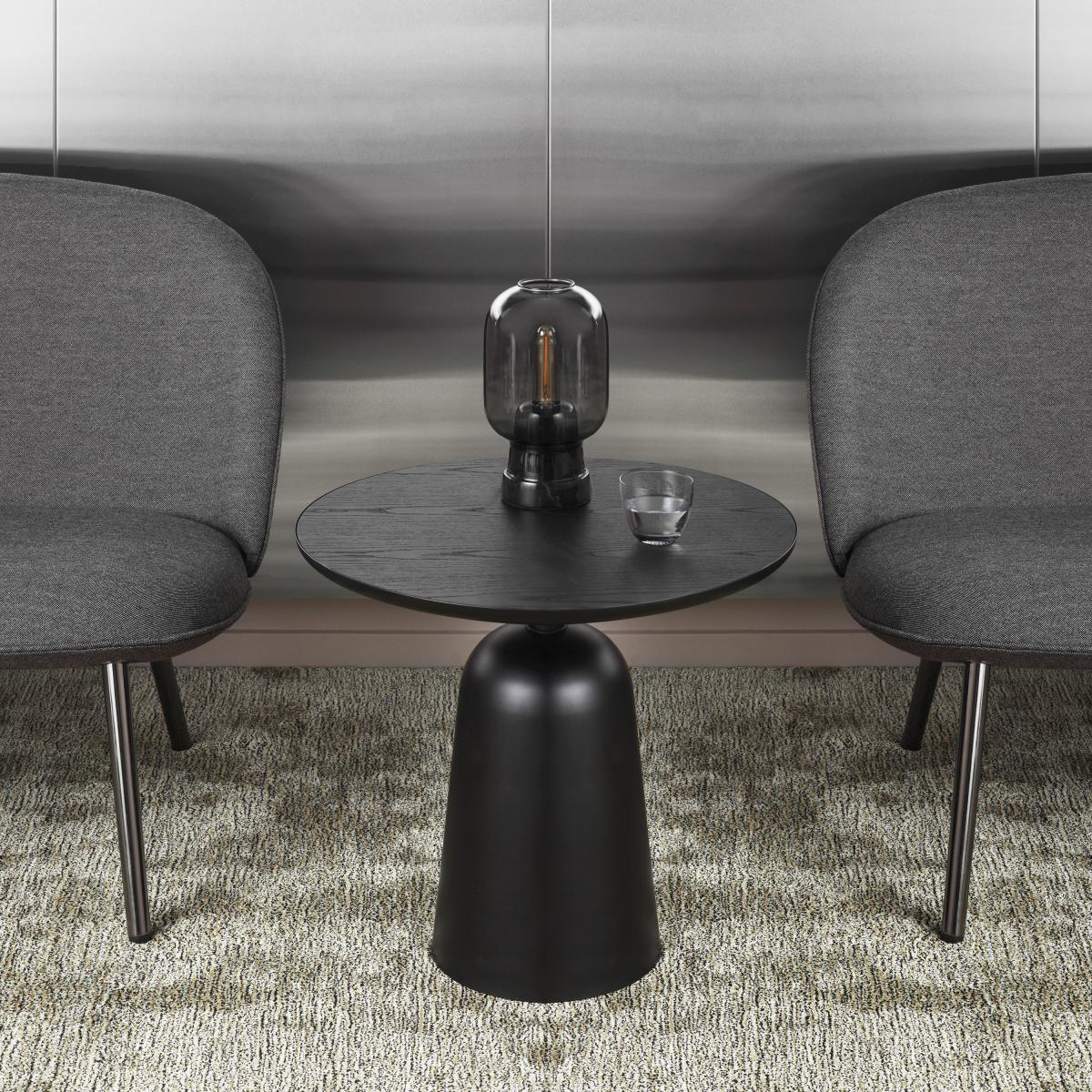 Normann Copenhagen Turn adjustable table Ø55 cm black – image 5