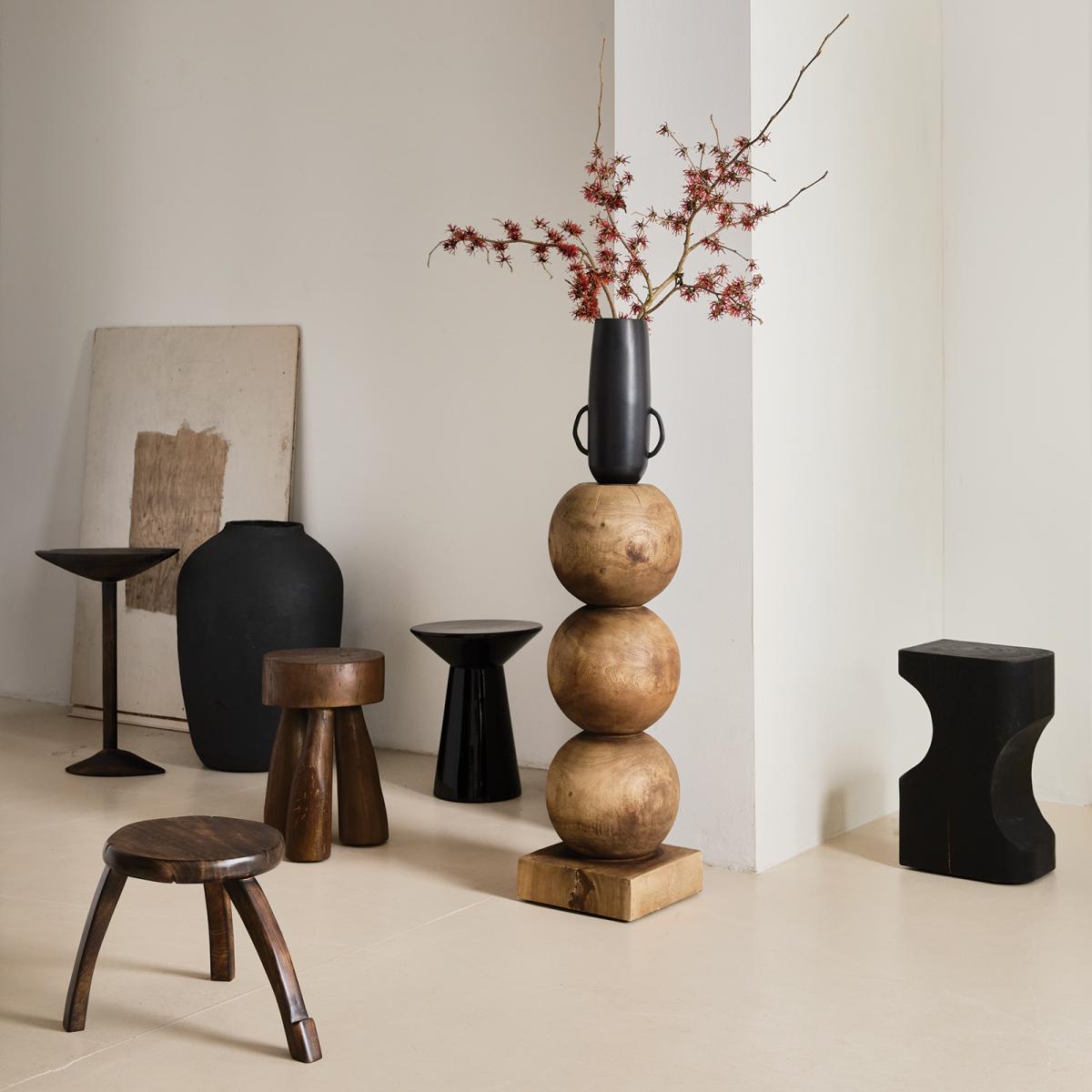 URBAN NATURE CULTURE Curved side table Black – image 5