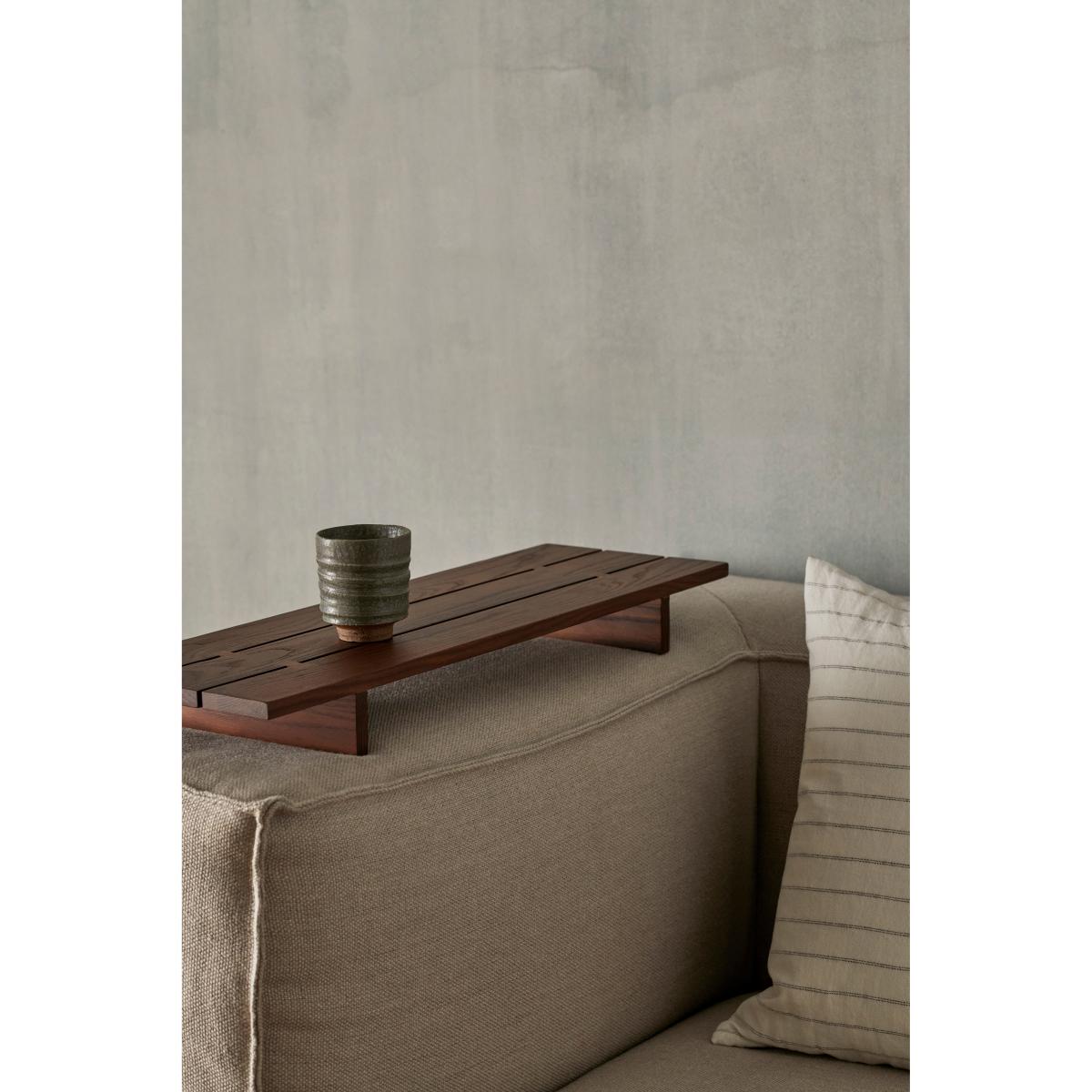 ferm LIVING Tategu tray table 70x221x7 cm Dark brown – image 3