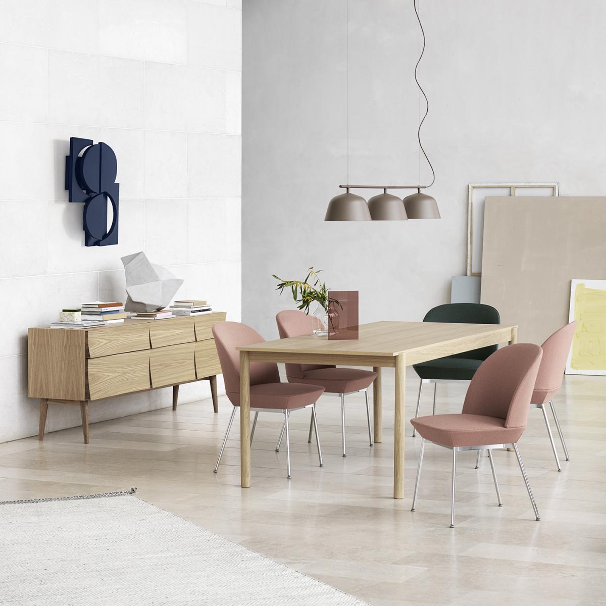 Muuto Reflect side table large Oak – image 2