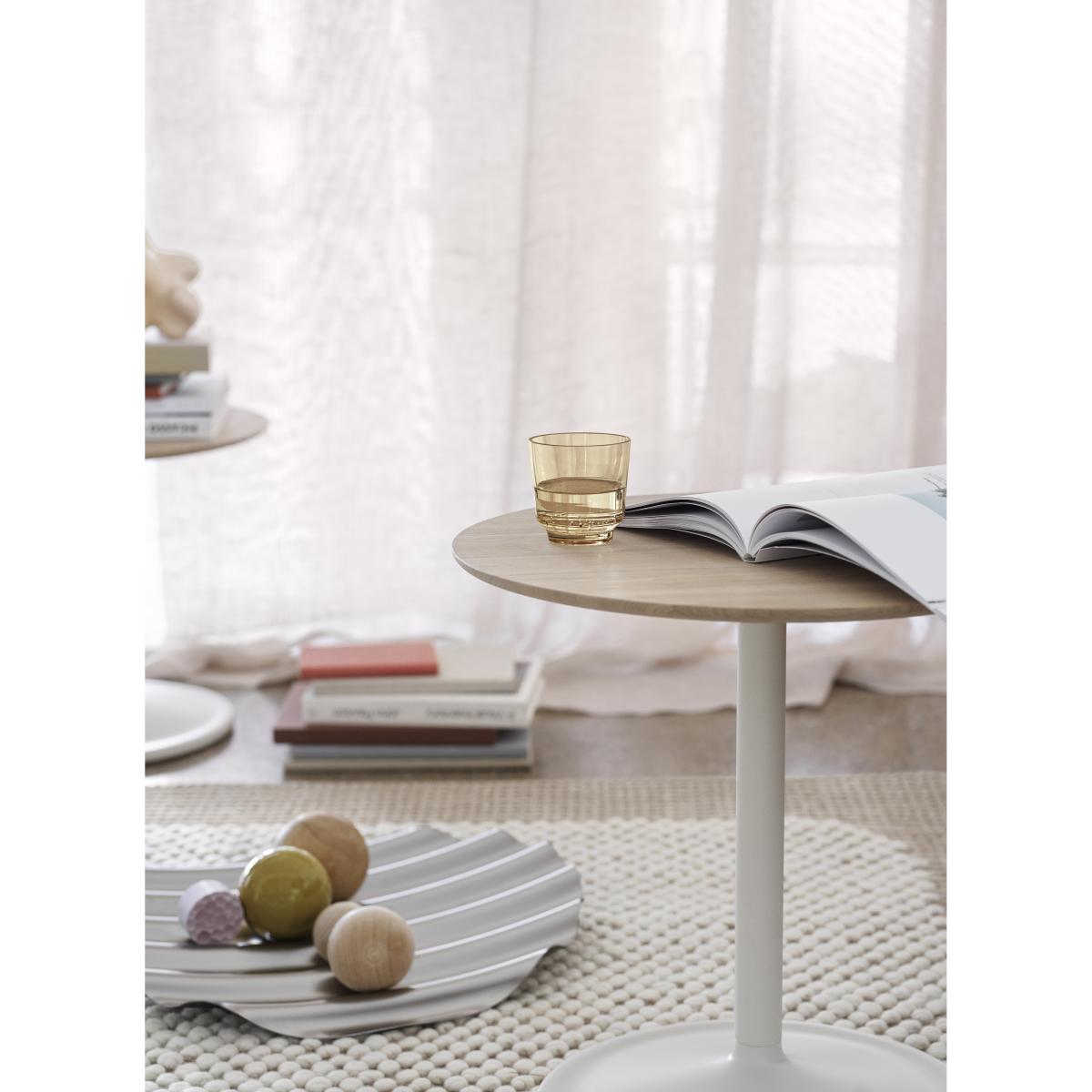Muuto Soft 45x45cm side table Solid oak-off white H: 48 cm – image 3