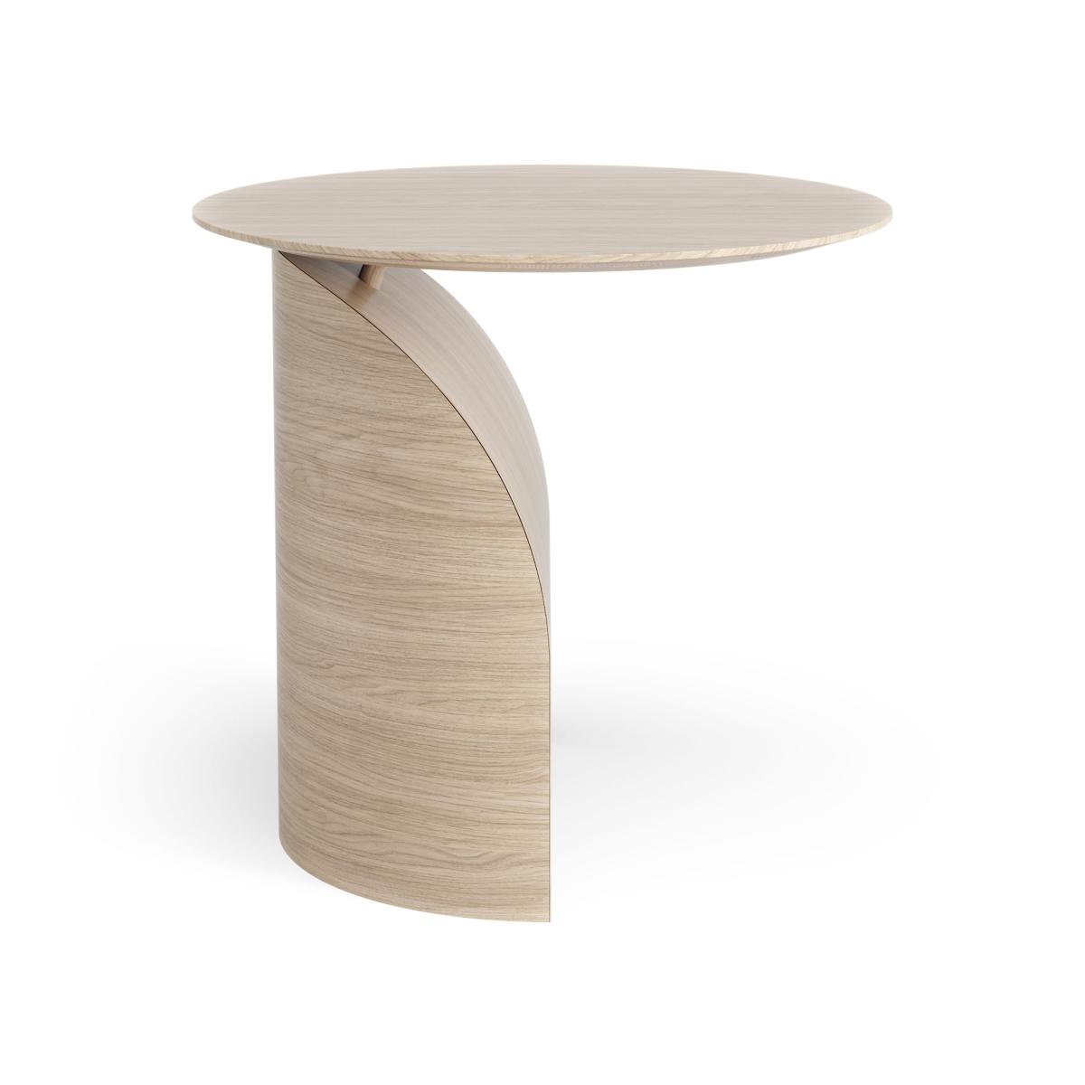 Swedese Savoa table H50 cm Oak white pigmented – image 3