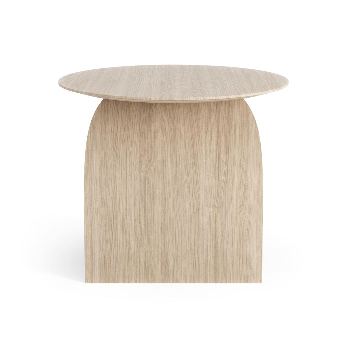 Swedese Savoa table H50 cm Oak white pigmented – image 4