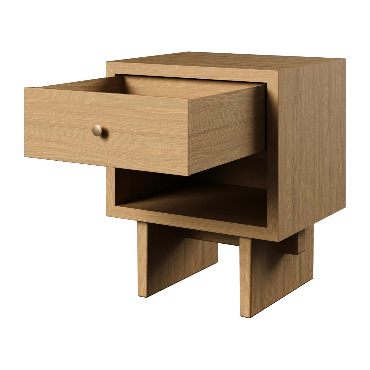 Private side table 40x50 cm Light stained oak – image 2