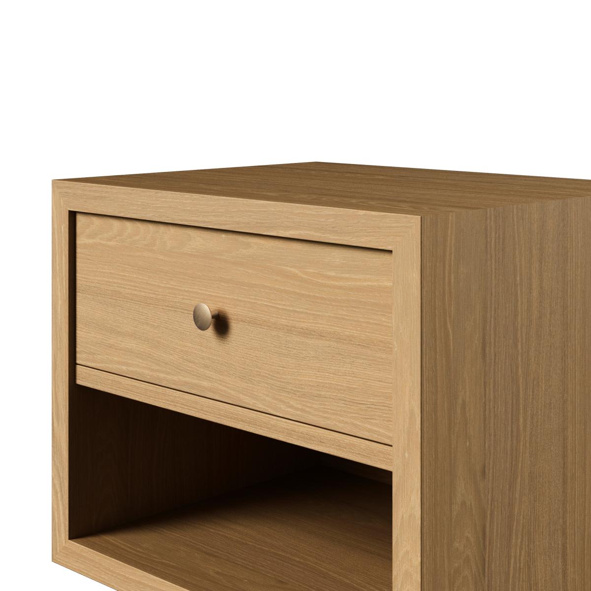 Private side table 40x50 cm Light stained oak – image 4