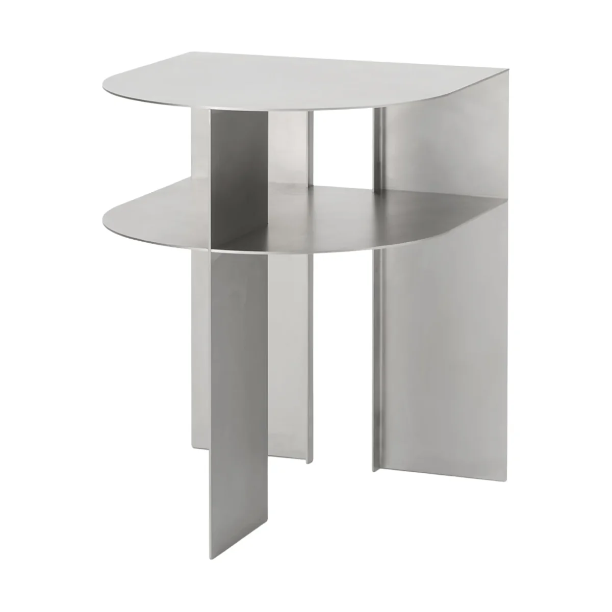 New Works Rand side table Stainless Steel – image 3