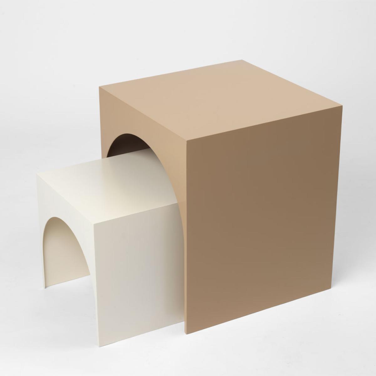 Kristina Dam Studio Arch side table Beige small – image 2