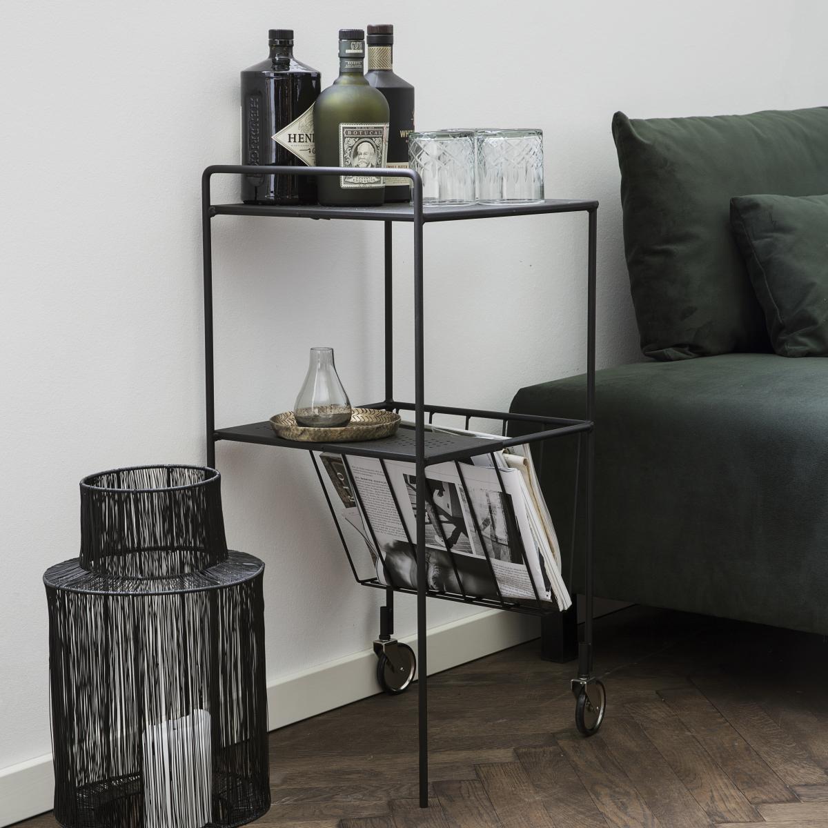 House Doctor Use trolley with wheels Black – image 2