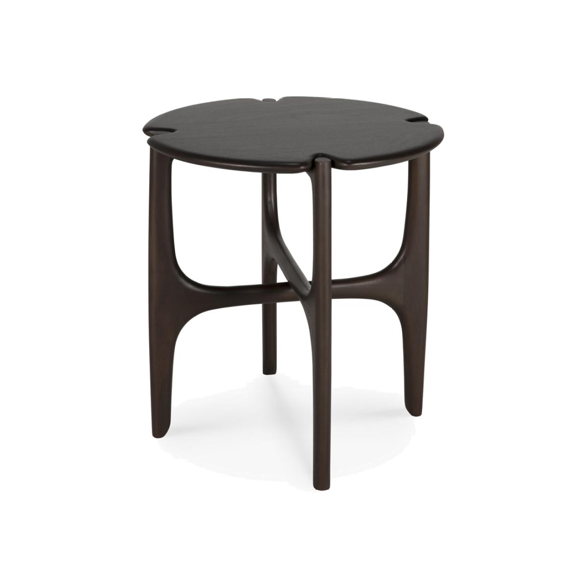 Ethnicraft PI side table Mahogany dark brown – image 1