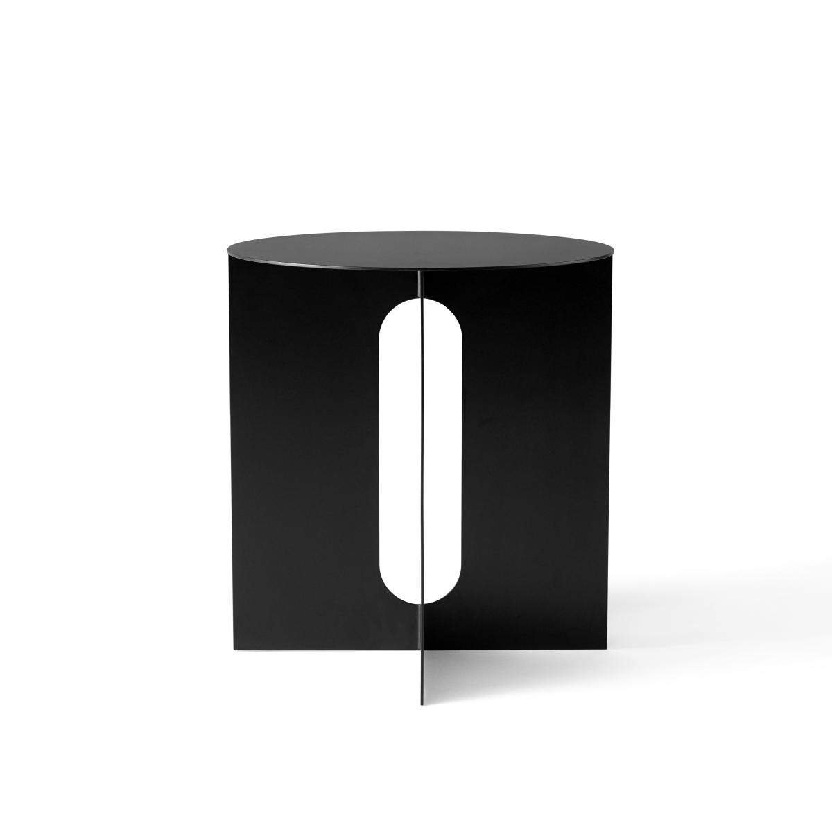 MENU Androgyne Side Table With Steel Legs Black – image 3
