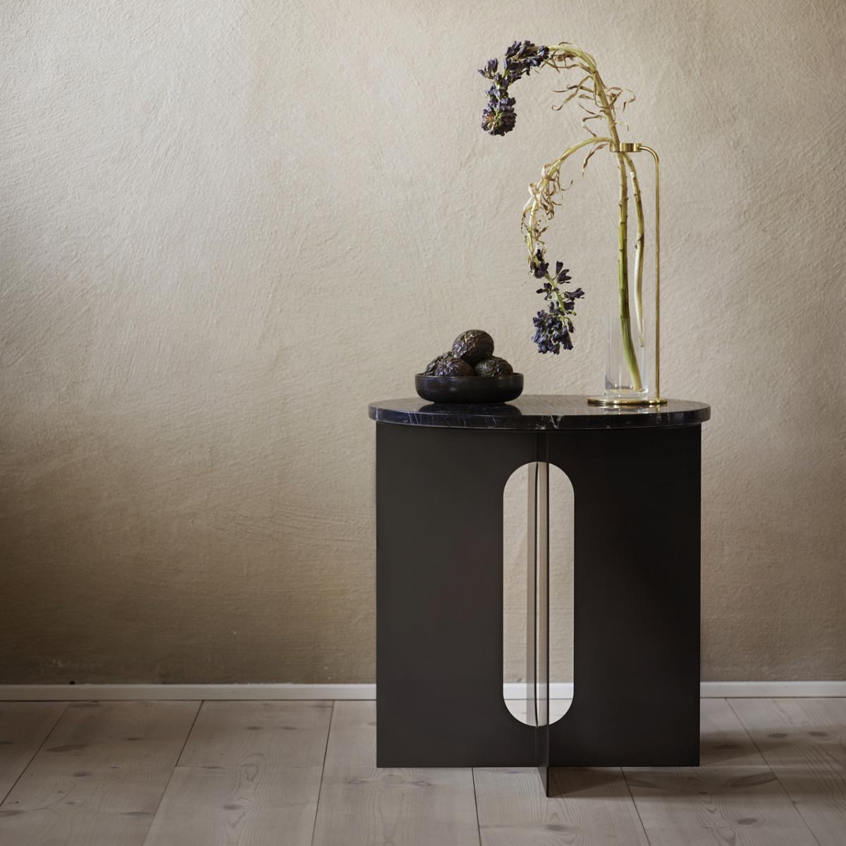 MENU Androgyne Side Table With Steel Legs Black – image 4