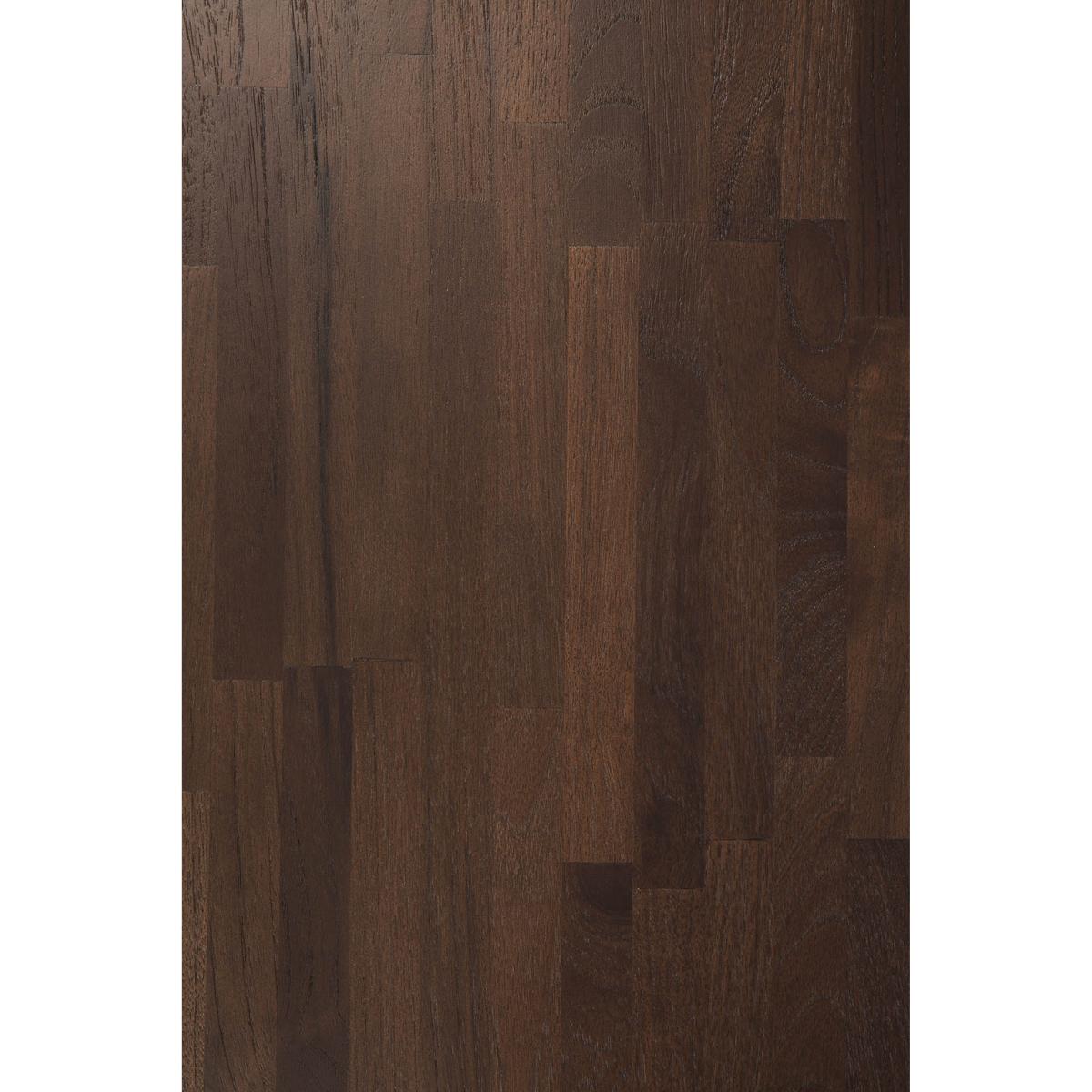 Ethnicraft Oblic side table Ø52 cm Brown stained teak – image 5
