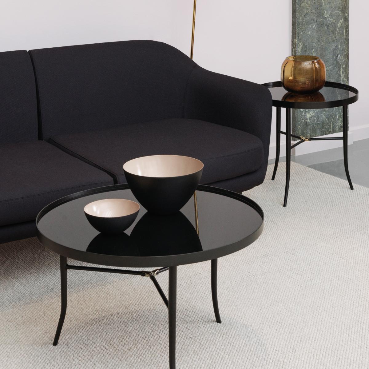Normann Copenhagen Lug table Ø68 cm black – image 3