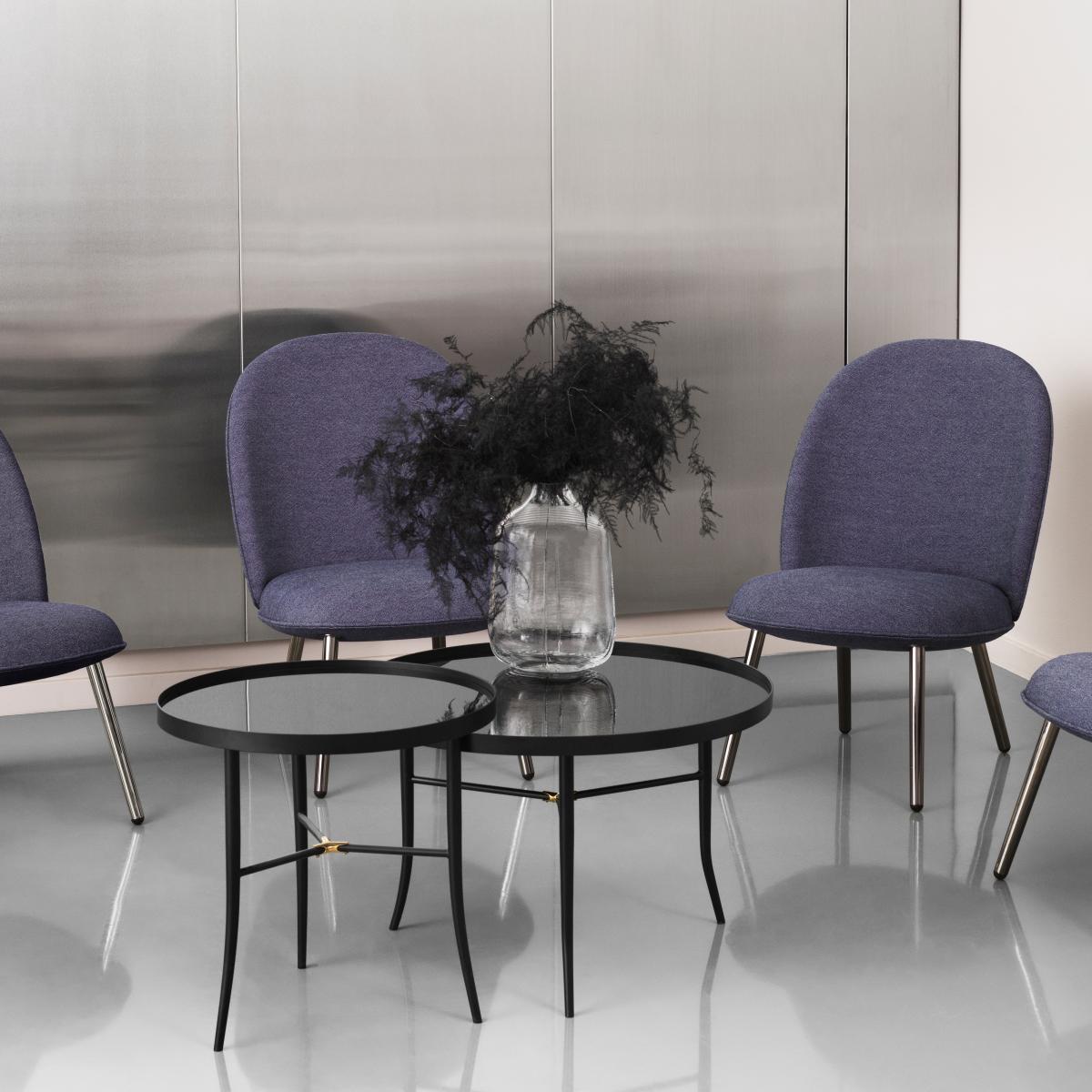 Normann Copenhagen Lug table Ø68 cm black – image 4
