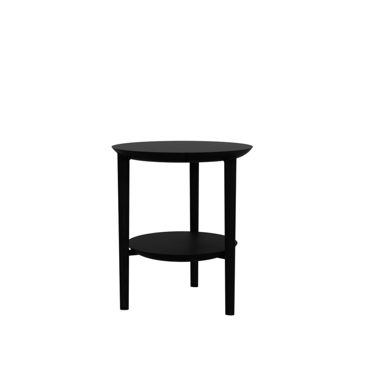 Ethnicraft Bok side table Ø43 cm Black oak Ø43 – image 2