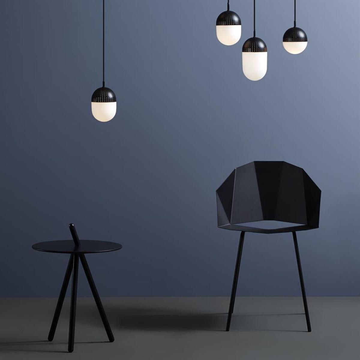 Come here table black-painted oak – image 2