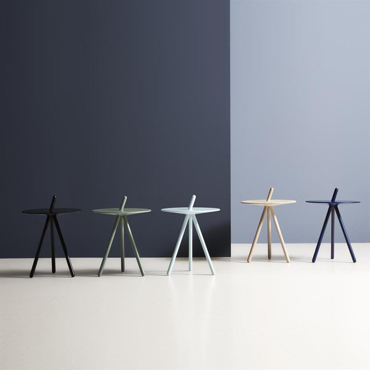 Come here table black-painted oak – image 5