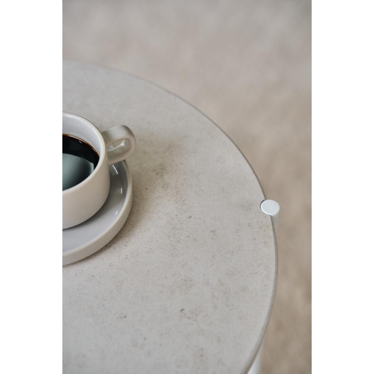 1898 Aplaryd side table 45 cm Beige limestone – image 3