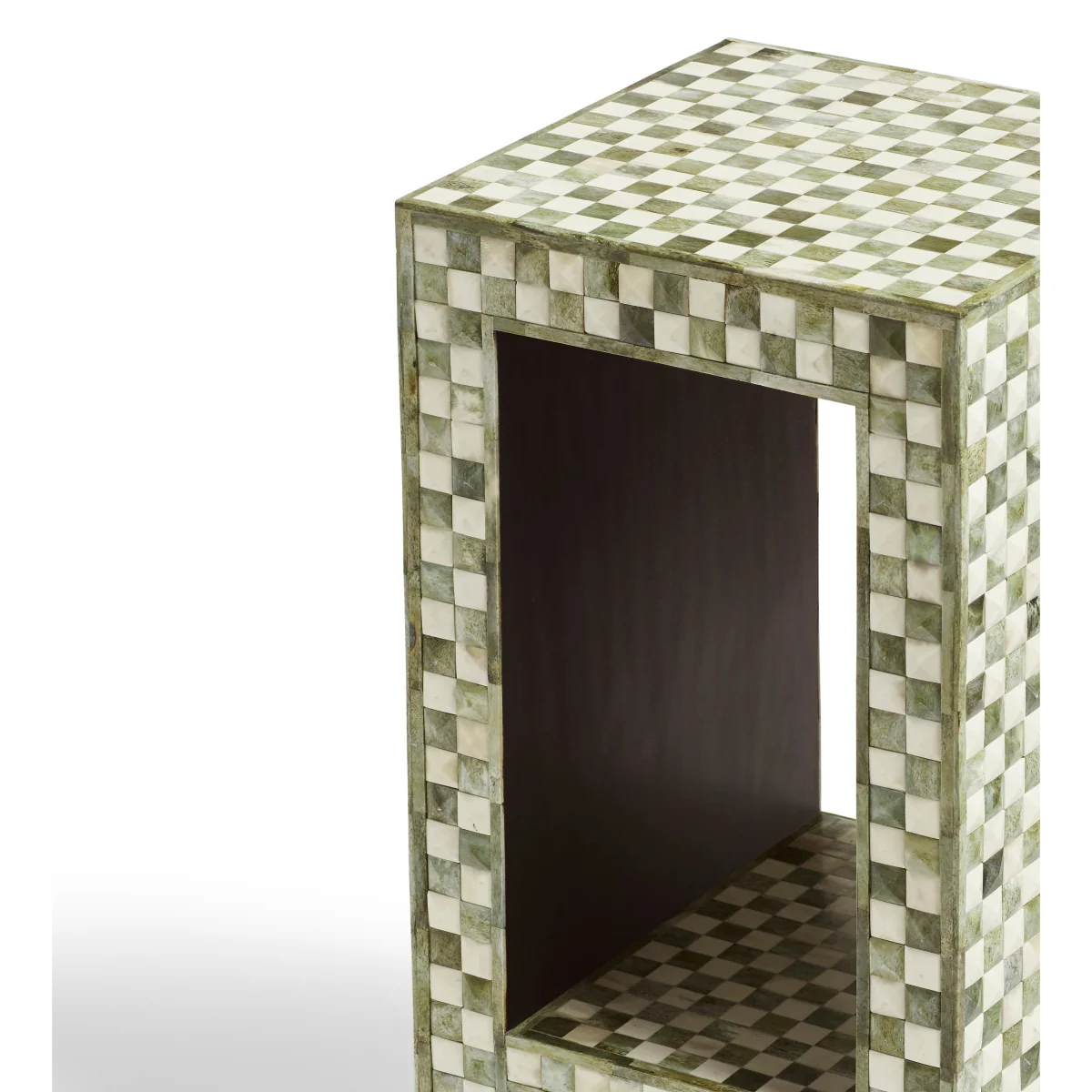 OKA, Tattersall Side Table - Spruce, Side Table – image 5
