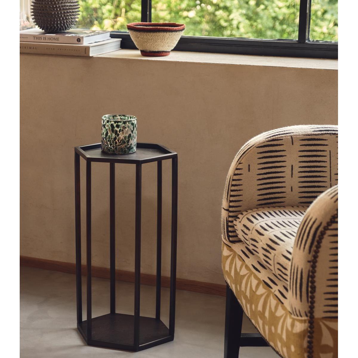 OKA, Shida Side Table - Blackened Bronze, Side Tables, Metal/Steel – image 2