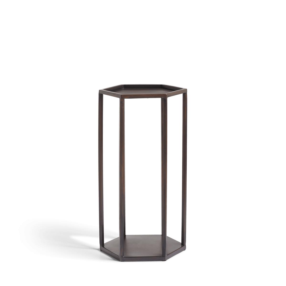 OKA, Shida Side Table - Blackened Bronze, Side Tables, Metal/Steel – image 3