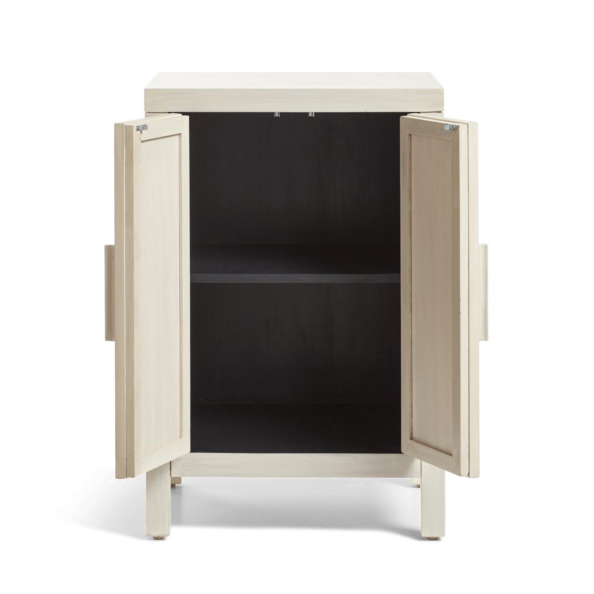 OKA, Katsura Side Table - Washed Grey, Side Tables, Mango Wood – image 3