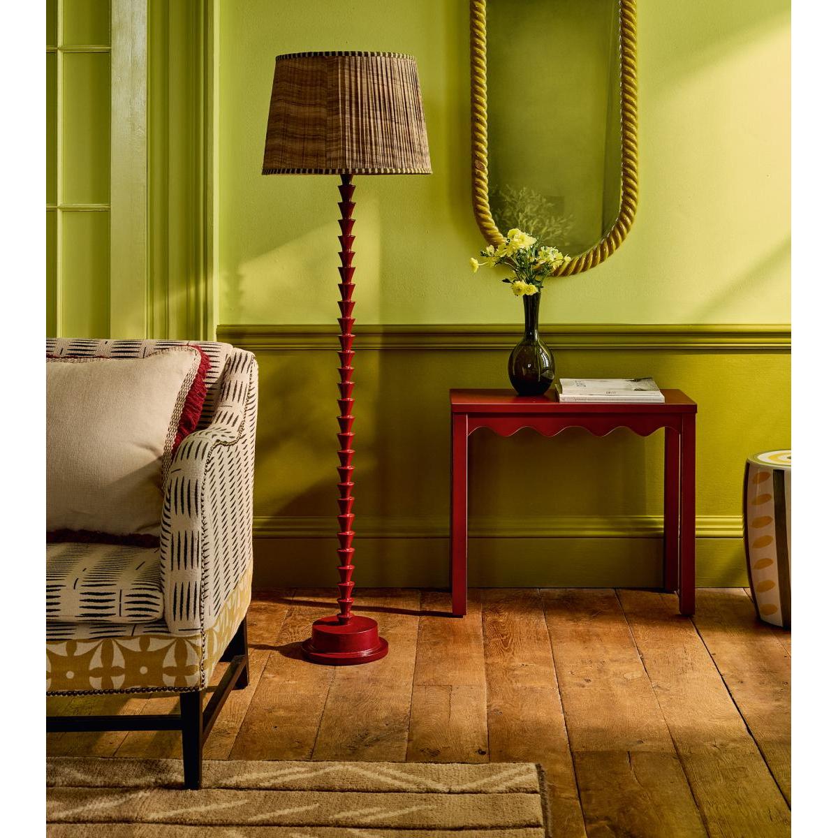 OKA, Talasa Side Table - Red, Side Tables, Mango Wood – image 5