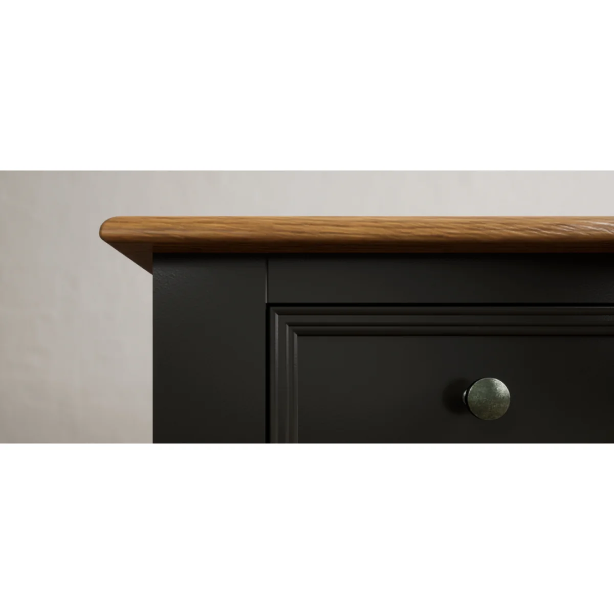 Charlton Oak and Black Painted Lamp Table – image 10
