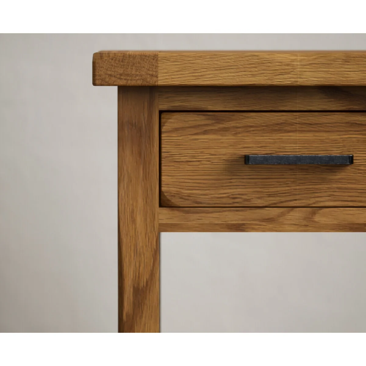 Harrogate Rustic Solid Oak Lamp Table – image 6