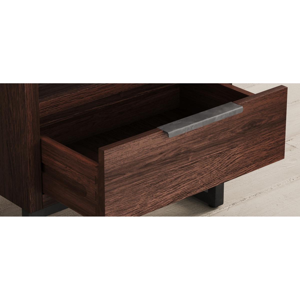 Dakota Dark Acacia and Metal Lamp Table – image 7